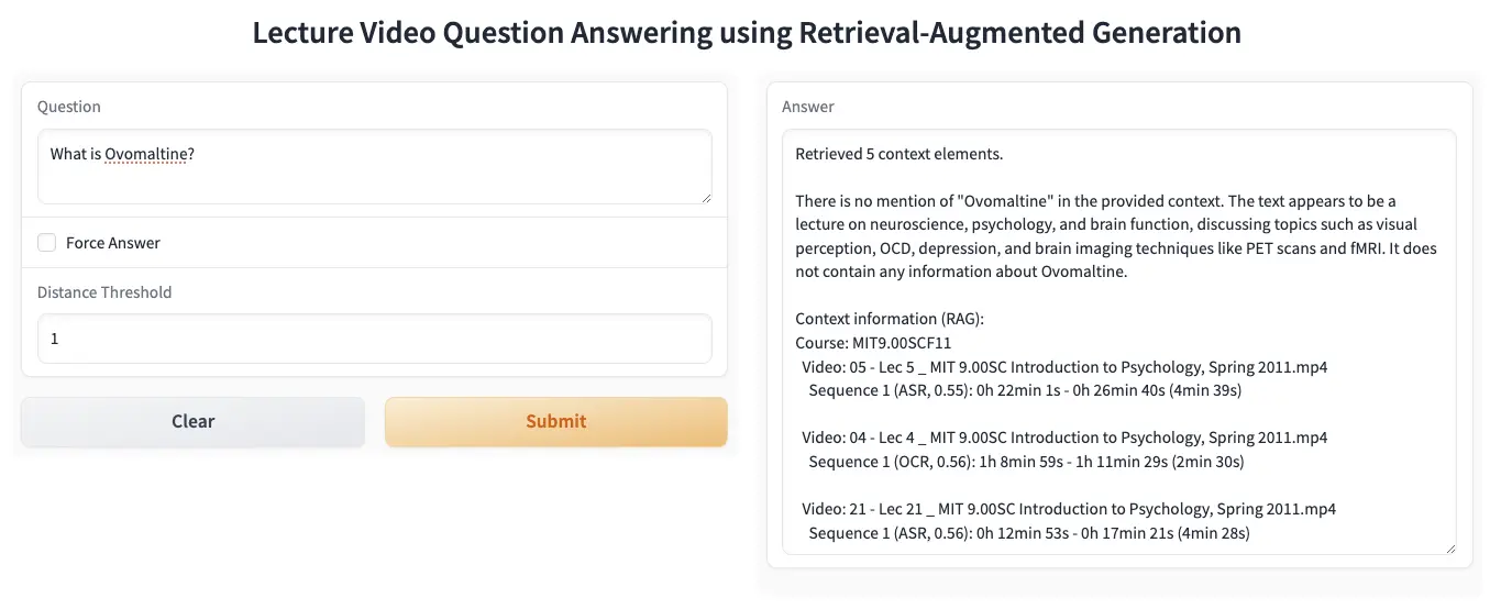 Interaktive Benutzeroberfläche
